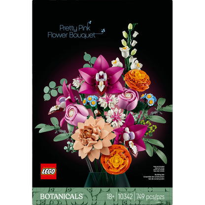 LEGO® Botanicals Pretty Pink Flower Bouquet (Set 10342)