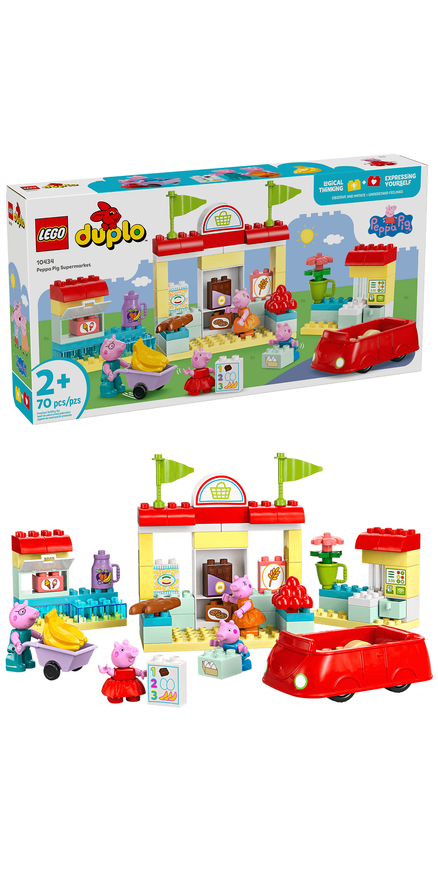 LEGO 10434 Peppa Pig Supermarket