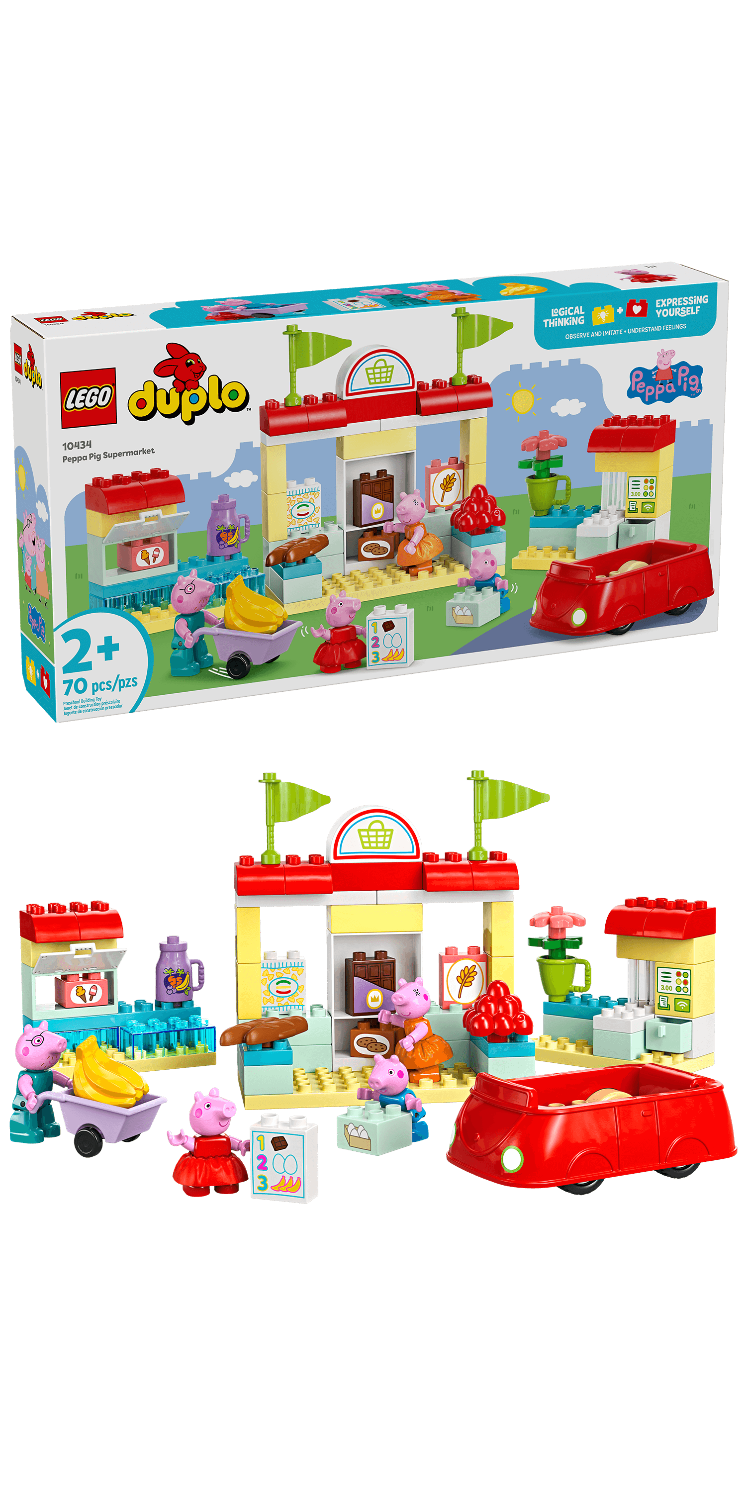 LEGO 10434 Peppa Pig Supermarket