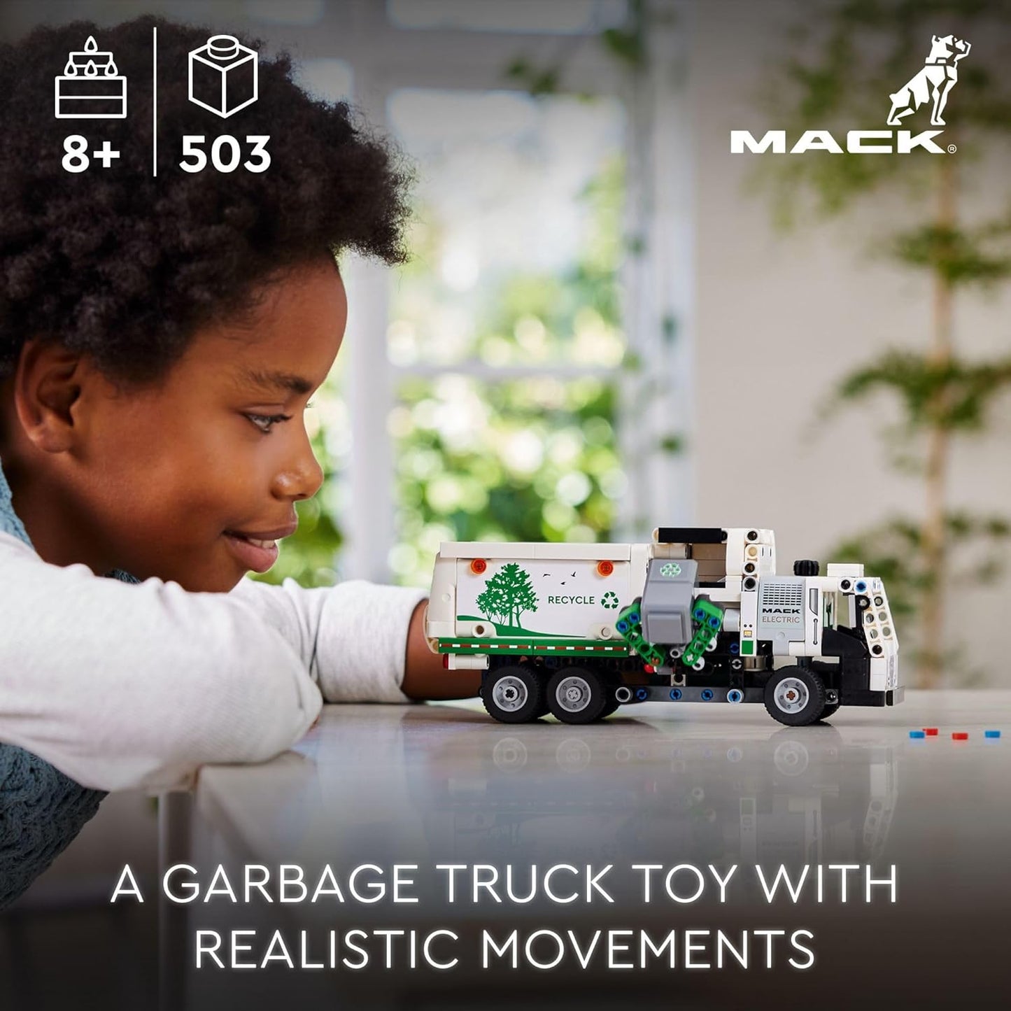 LEGO 42167 Mack® LR Electric Garbage Truck_TECHNIC
