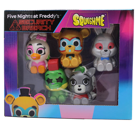 Five Nights at Freddy’s: Security Breach – Squishy Figure Set