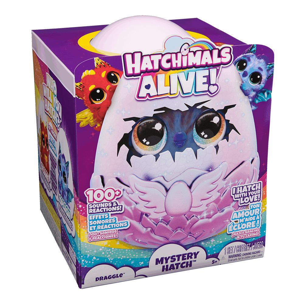 Hatchimals Alive! Mystery Hatch – Draggle Plush