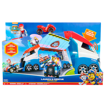 Paw Patrol - Transforming Paw Patroller with ATV and Ryder Figure - Lights and S