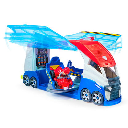 Paw Patrol - Transforming Paw Patroller with ATV and Ryder Figure - Lights and S