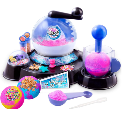 So Bomb DIY Bath Bomb Factory Kit – Make 6 Scented Bath Bombs with Surprise Figures for Kids Ages 6+