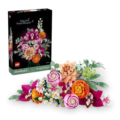 LEGO® Botanicals Pretty Pink Flower Bouquet (Set 10342)