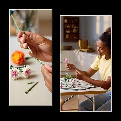 LEGO® Botanicals Pretty Pink Flower Bouquet (Set 10342)