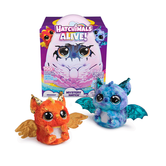Hatchimals Alive! Mystery Hatch – Draggle Plush